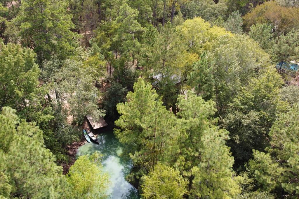 Waterfront Treehouse In A Magical Forest Waller المظهر الخارجي الصورة